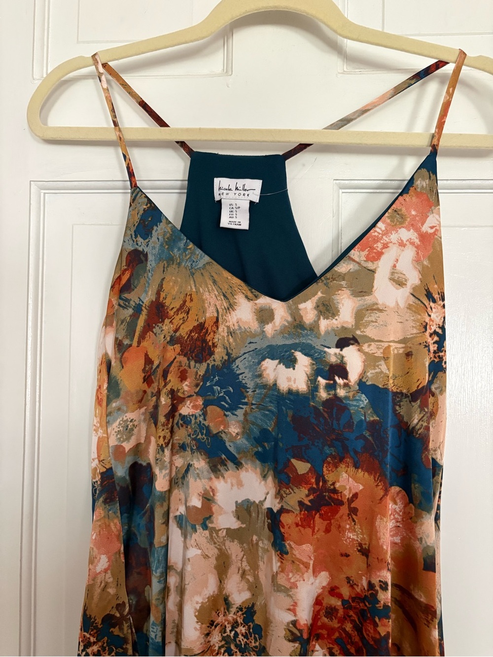 Boho Floral Maxi Slip Dress - Picture 3 of 5